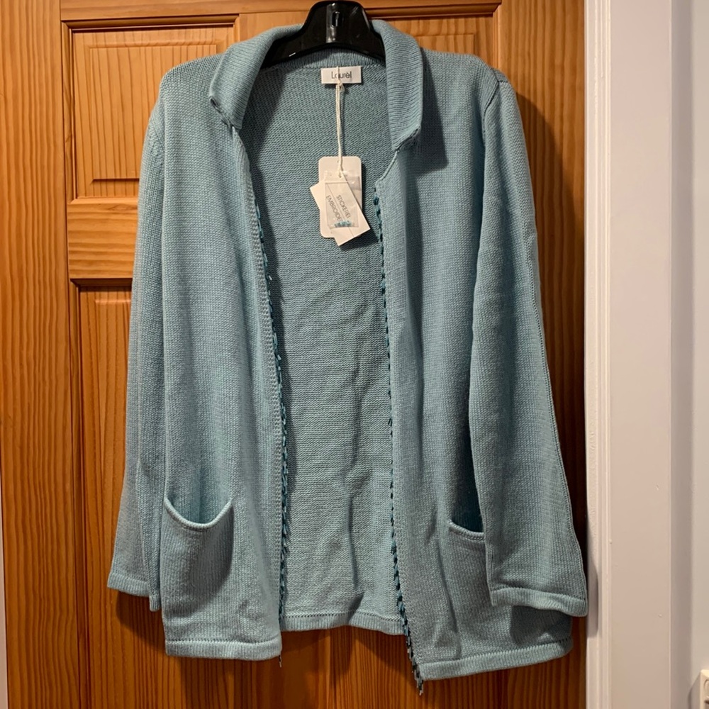 NWT Escada Laurel Silk/ Cashmere Sweater, EU size 36/US S